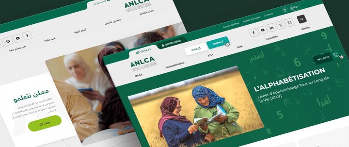 Capture d’écran du site ANLCA