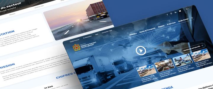 Capture d’écran du site Ministère du Transport